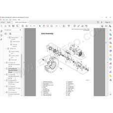 Kawasaki Wheel Loader 60Z5-2 parts + service manual