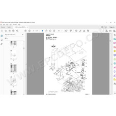 Kawasaki Wheel Loader 60Z7 parts + service manual