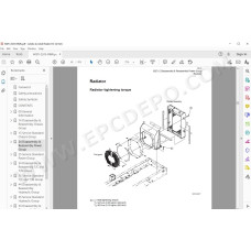 Kawasaki Wheel Loader 60Z5 parts + service manual