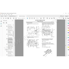 Kawasaki Wheel Loader 80Z6 parts + service manual