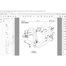 Kawasaki Wheel Loader 85Z4-2 parts + service manual