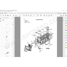 Kawasaki Wheel Loader 85Z5-2 parts + service manual