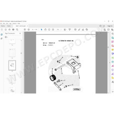 Kawasaki Wheel Loader 85Z5 parts + service manual