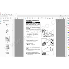 Kawasaki Wheel Loader 85Z5 parts + service manual