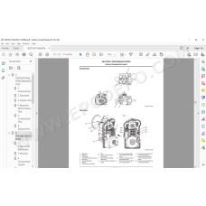 Kawasaki Wheel Loader 85Z7 85Z7B parts + service manual