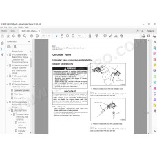 Kawasaki Wheel Loader 90Z5-2 parts + service manual