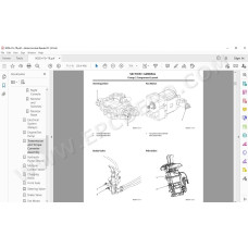 Kawasaki Wheel Loader 90Z6 parts + service manual