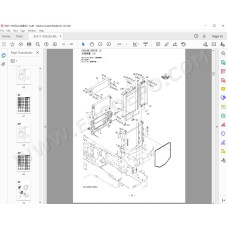 Kawasaki Wheel Loader 90Z7 92Z7 90Z7B parts + service manual