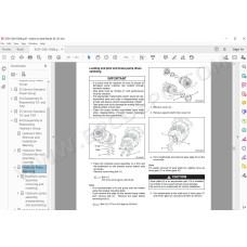 Kawasaki Wheel Loader 92Z5-2 parts + service manual