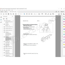 Kawasaki Wheel Loader 95Z4-3 parts + service manual