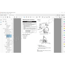 Kawasaki Wheel Loader 95Z5 parts + service manual