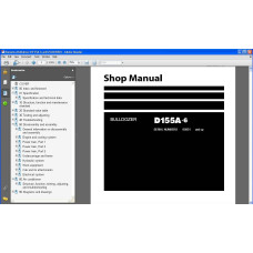 KOMATSU BULLDOZER D155A-6 SERVICE MANUAL