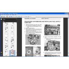 KOMATSU ENGINE 140-3 SERIES SERVICE MANUAL