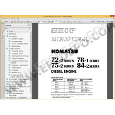 KOMATSU ENGINE WORKSHOP SERVICE MANUAL