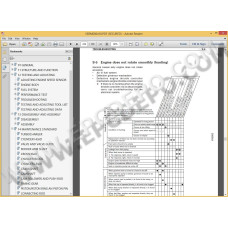 KOMATSU ENGINE WORKSHOP SERVICE MANUAL