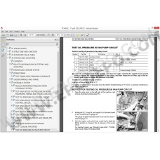 KOMATSU HYDRAULIC EXCAVATOR SERVICE MANUAL