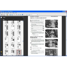 KOMATSU WHEELED EXCAVATOR PW SERVICE MANUAL
