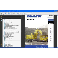 KOMATSU MINING SHOVEL SERVICE & REPAIR MANUAL