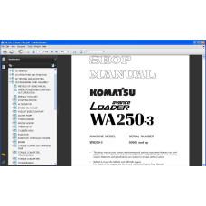 Komatsu Wheel Loader WA200-7 WA250-3 WA270-7 WA250-5H WA270-3 service manual