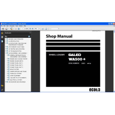 KOMATSU WHEEL LOADER WA500-1 WA500-3 WA500-6 WA500-7 SERVICE MANUAL