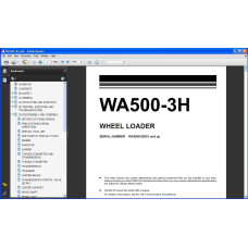 KOMATSU WHEEL LOADER WA500-1 WA500-3 WA500-6 WA500-7 SERVICE MANUAL