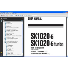 KOMATSU SKID STEER LOADER CK - SK SERVICE MANUAL