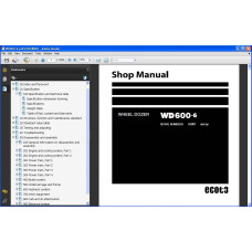 KOMATSU WHEEL DOZER SERVICE & REPAIR MANUAL