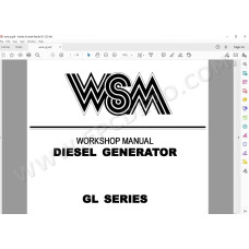 Kubota Generator AV1600 AV2500 AV3800 AV4500 AV5500 service manual