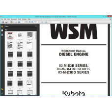 Kubota Engine workshop service & repair manual