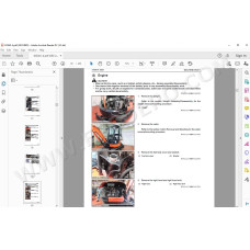 Kubota Excavator KX040-4 workshop service manual