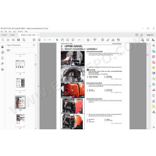 Kubota Excavator KX057-4 U55 U55-4 service manual