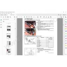 Kubota Excavator KX080-4 workshop service manual