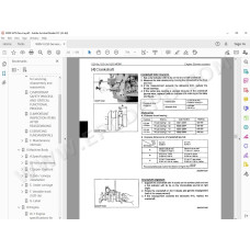 Kubota Excavator U25S U20-3 U25-3 Alpha service manual