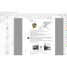 Liebherr Wheeled Excavator A900C ZW EDC Litronic Tier 3 service & repair manual