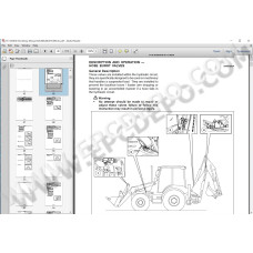 Terex Backhoe Loader 820, 860 / 880 SX & Elite, 970 / 980 Elite service manual