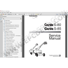 GENIE S / Z BOOM SERVICE & REPAIR MANUALS