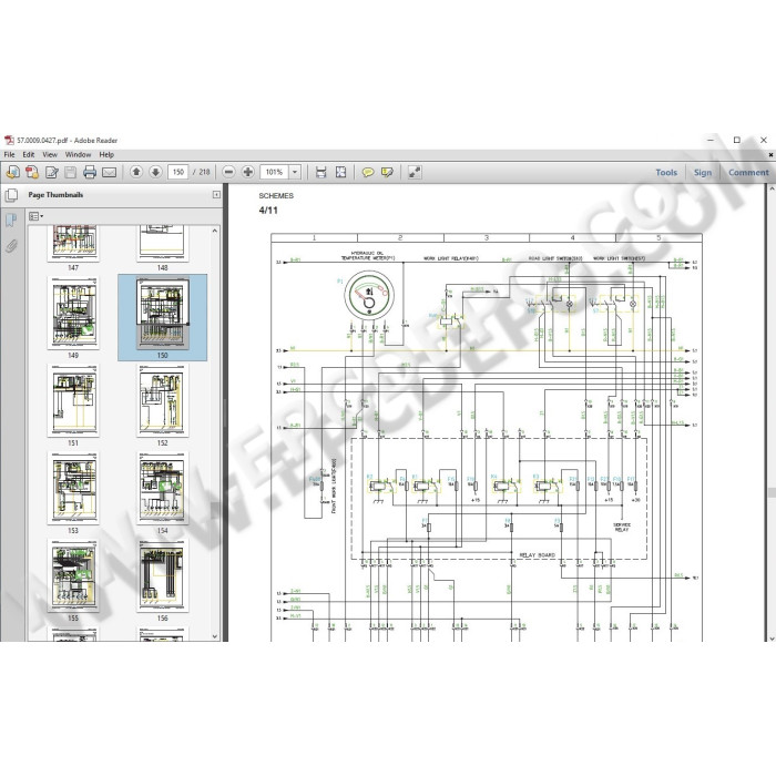 Genie / Terex Telehandler & Forklift service manual