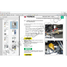 Genie / Terex Telehandler & Forklift service manual