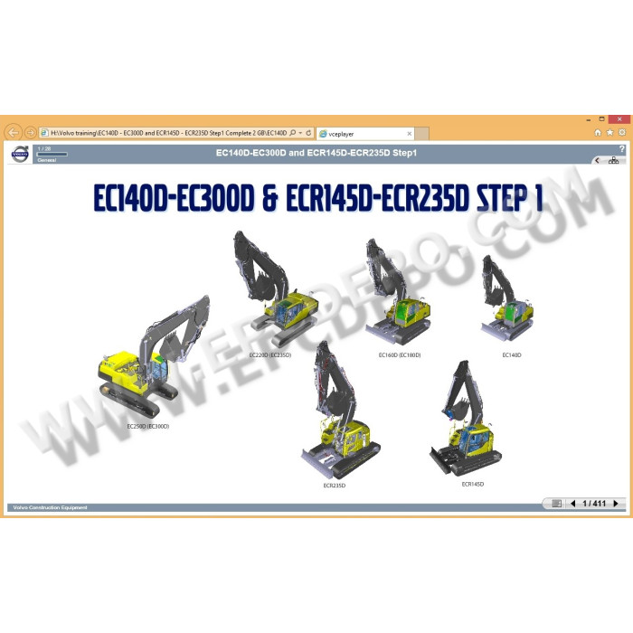 VOLVO CE OPERATION / TRAINING MANUALS
