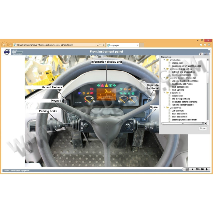 VOLVO CE OPERATION / TRAINING MANUALS