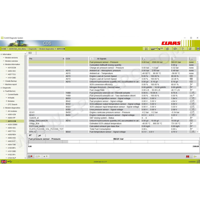 CLAAS CDS DIAGNOSTIC SYSTEM 2020