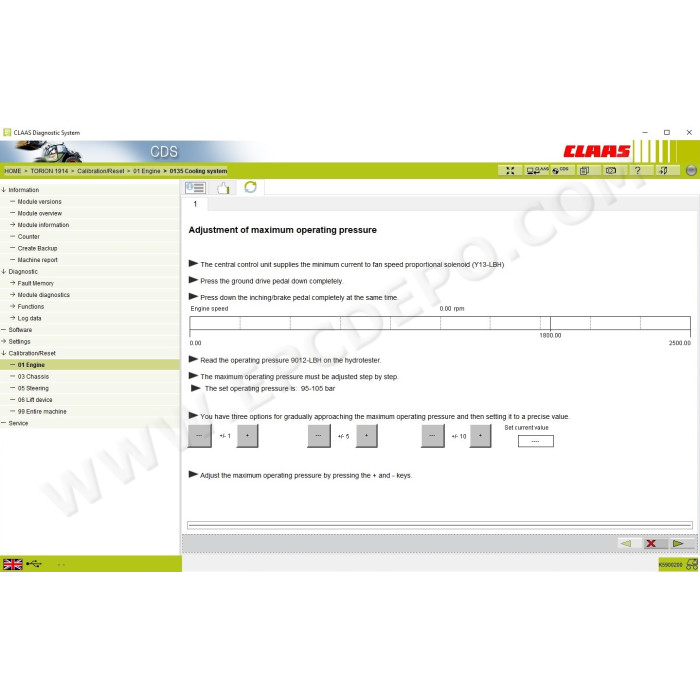 CLAAS CDS DIAGNOSTIC SYSTEM 2020