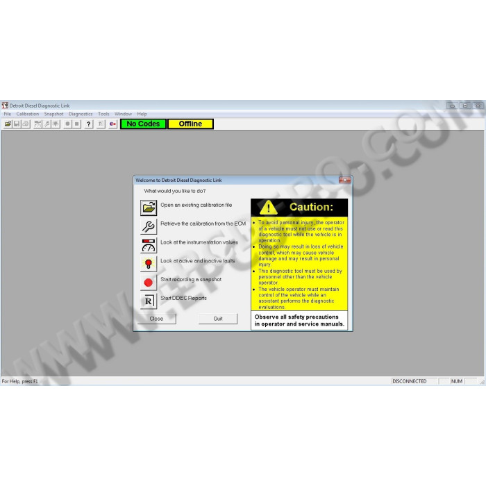 DETROIT DIESEL DIAGNOSTIC LINK DDDL 8.04
