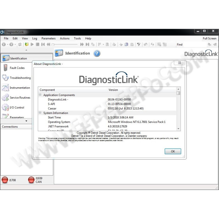 DETROIT DIESEL DIAGNOSTIC LINK DDDL 8.04