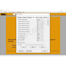 YALE PC SERVICE TOOL 2021 v4.97 DIAGNOSTIC