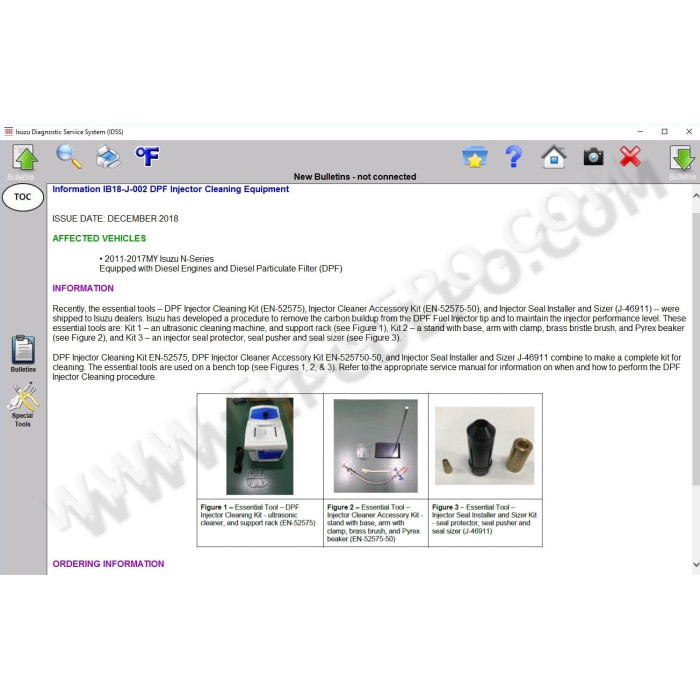 ISUZU IDSS II DIAGNOSTIC SERVICE SYSTEM 2019