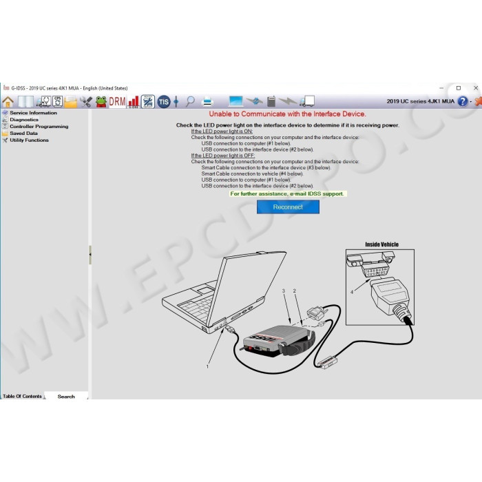 ISUZU G-IDSS DIAGNOSTIC SERVICE SYSTEM 2020