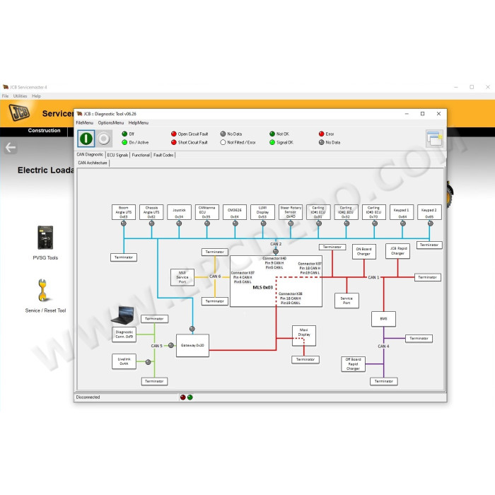 JCB SERVICEMASTER 4 21.7.2 2021 DIAGNOSTIC TOOL