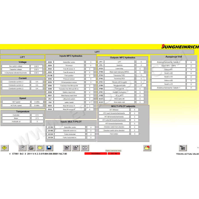 JUNGHEINRICH JUDIT-4 DIAGNOSTIC TOOL v4.36 2021