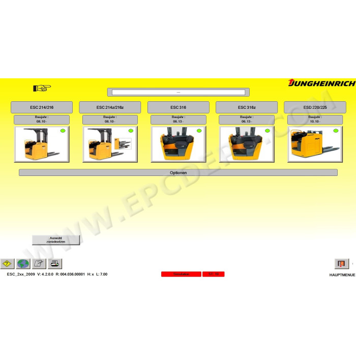 JUNGHEINRICH JUDIT-4 DIAGNOSTIC TOOL v4.36 2021